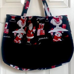 Santa tote bag